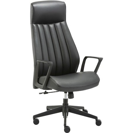 Lys CHAIR, HI BACK, B LEA LYSCH100LABK